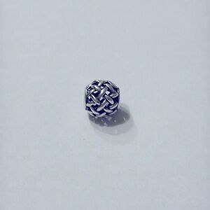 Pandora Retired Openwork Basketweave Charm